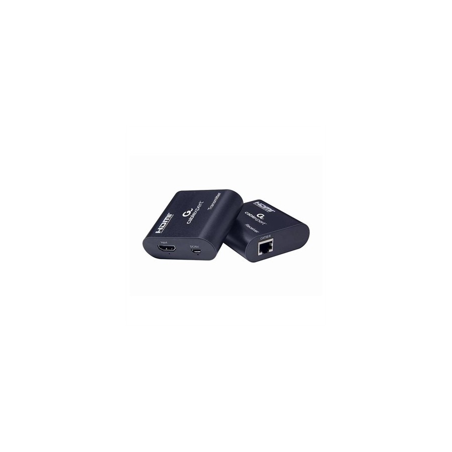 Gembird Extensor HDMI, 60 m, por cable LAN CAT6