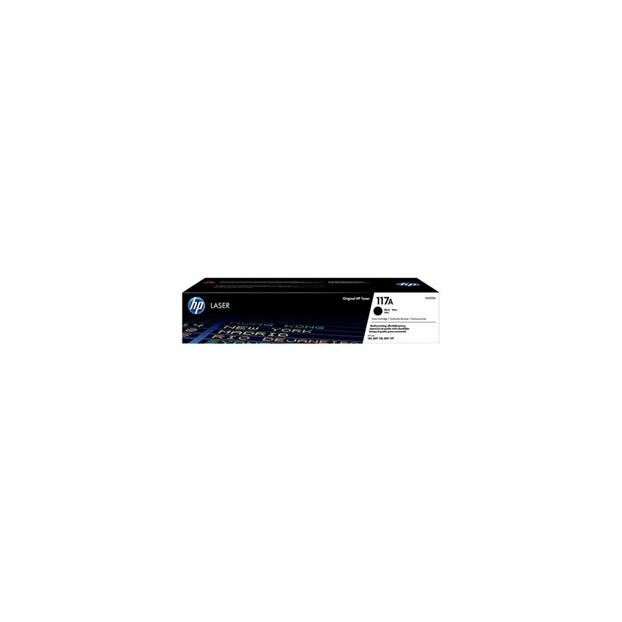 HP Tóner 117A Negro