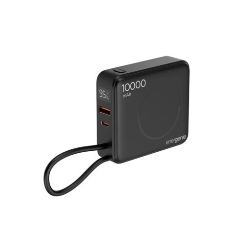 Gembird Powerbank inalámbrico 10000 mAh Negro