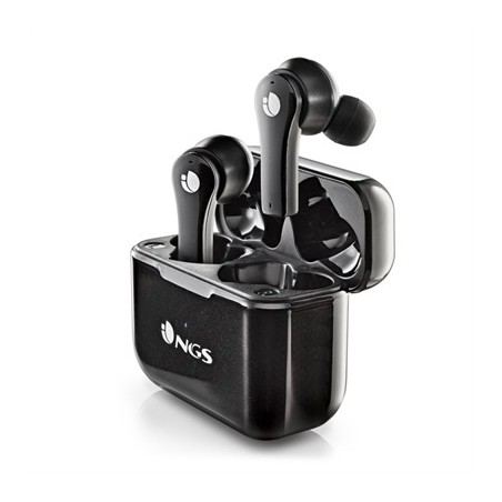 NGS Auriculares ARTICABLOOMBLACK Wireless Black