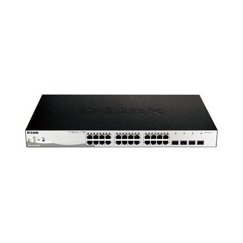 D-Link DGS-1210-28MP/E Switch 24xGb PoE+ 4xSFP Com