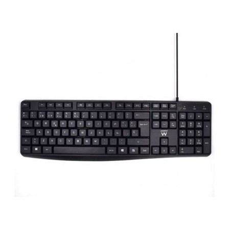 Ewent EW3001 teclado escritura silenciosa USB