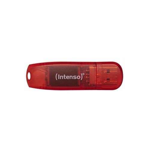 Intenso 3502491 Lápiz USB 2.0 Rainbow 128GB Rojo
