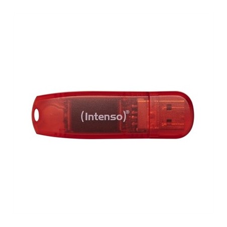 Intenso 3502491 Lápiz USB 2.0 Rainbow 128GB Rojo
