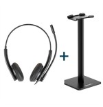 iggual Kit auriculares ENC3030 + soporte SA22